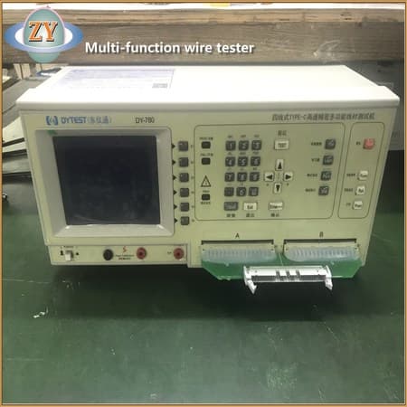 Wire testing equipment